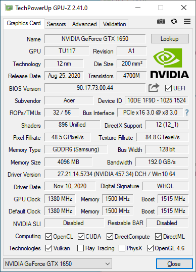 Acer Aspire 7 A715-42G