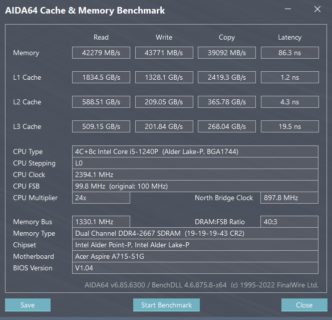 Acer Aspire 7 A715-51G