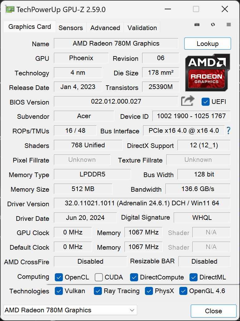 Acer Nitro 14 (AN14-41)