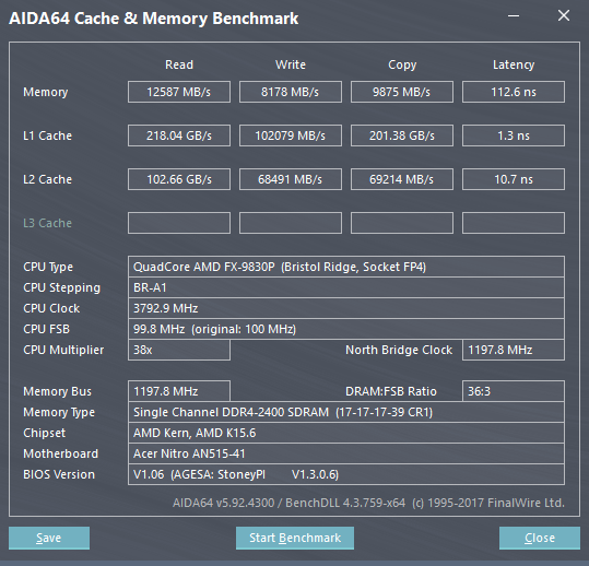 Acer Nitro 5 (AN515-41)