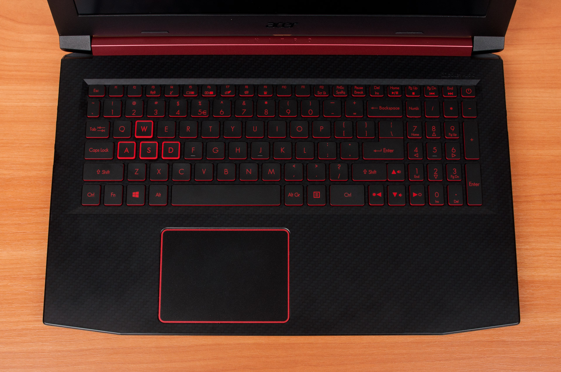 Acer nitro 5 замена клавиатуры