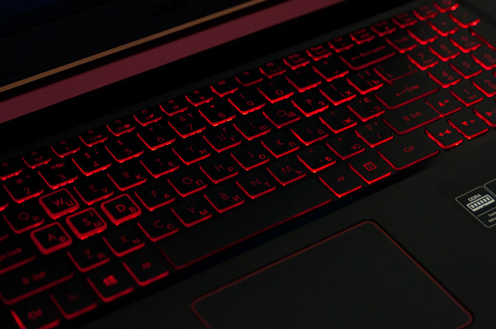 Acer nitro 5 не работает клавиатура