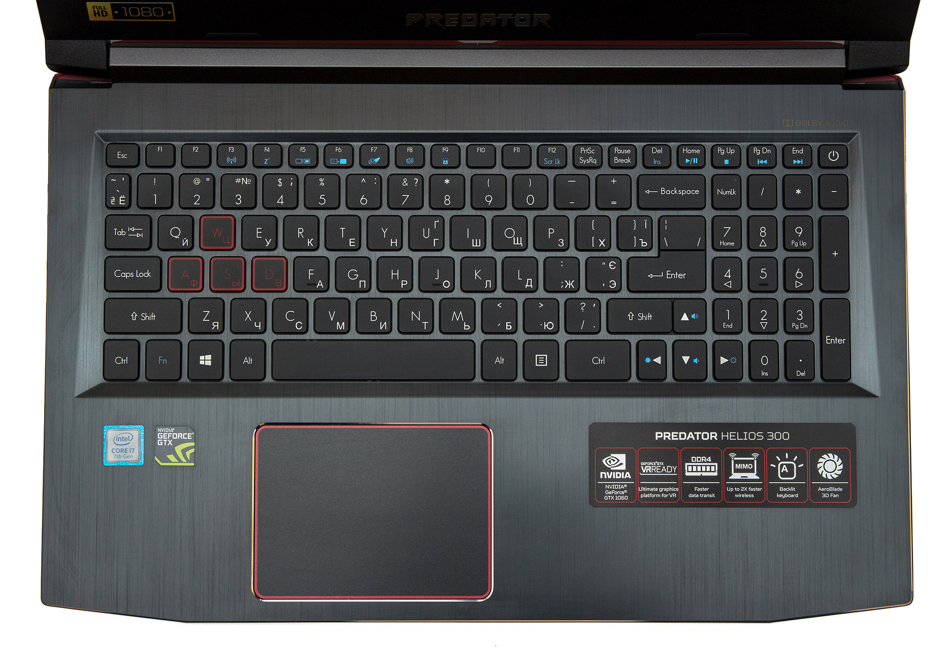 Замена клавиатуры acer predator helios 300