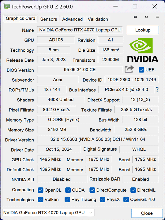 Acer Predator Triton Neo 16 PTN16-51