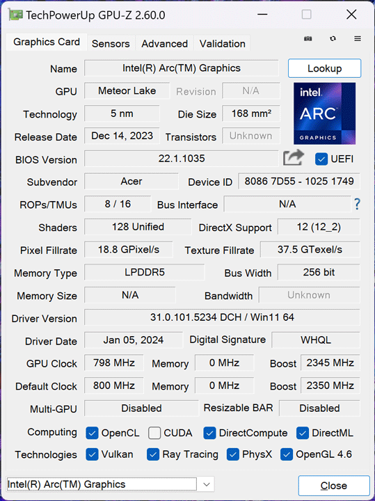 Acer Predator Triton Neo 16 PTN16-51