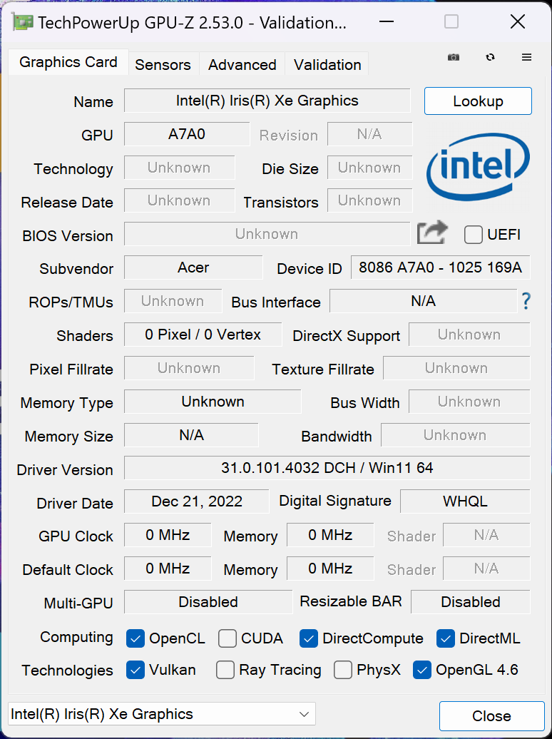 Acer Swift Go 16 SFG16-71