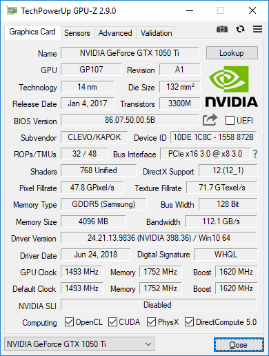 Dream Machines G1050Ti-17UA32