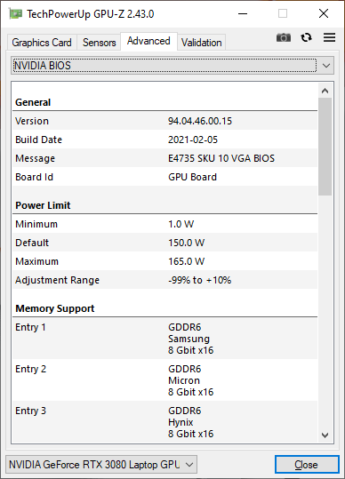 Dream Machines RX3080-17UA38