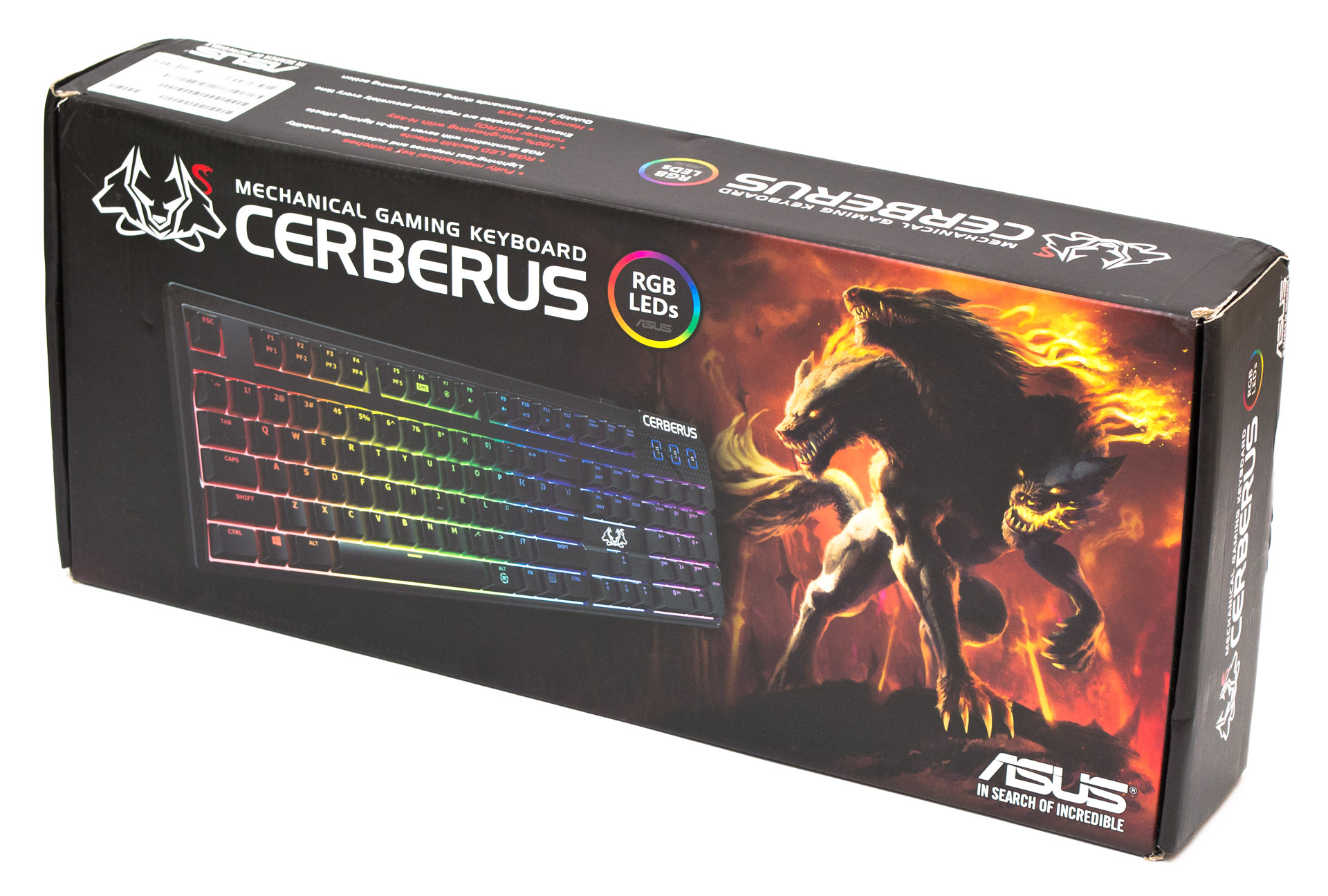 Клавиатура asus cerberus как изменить цвет