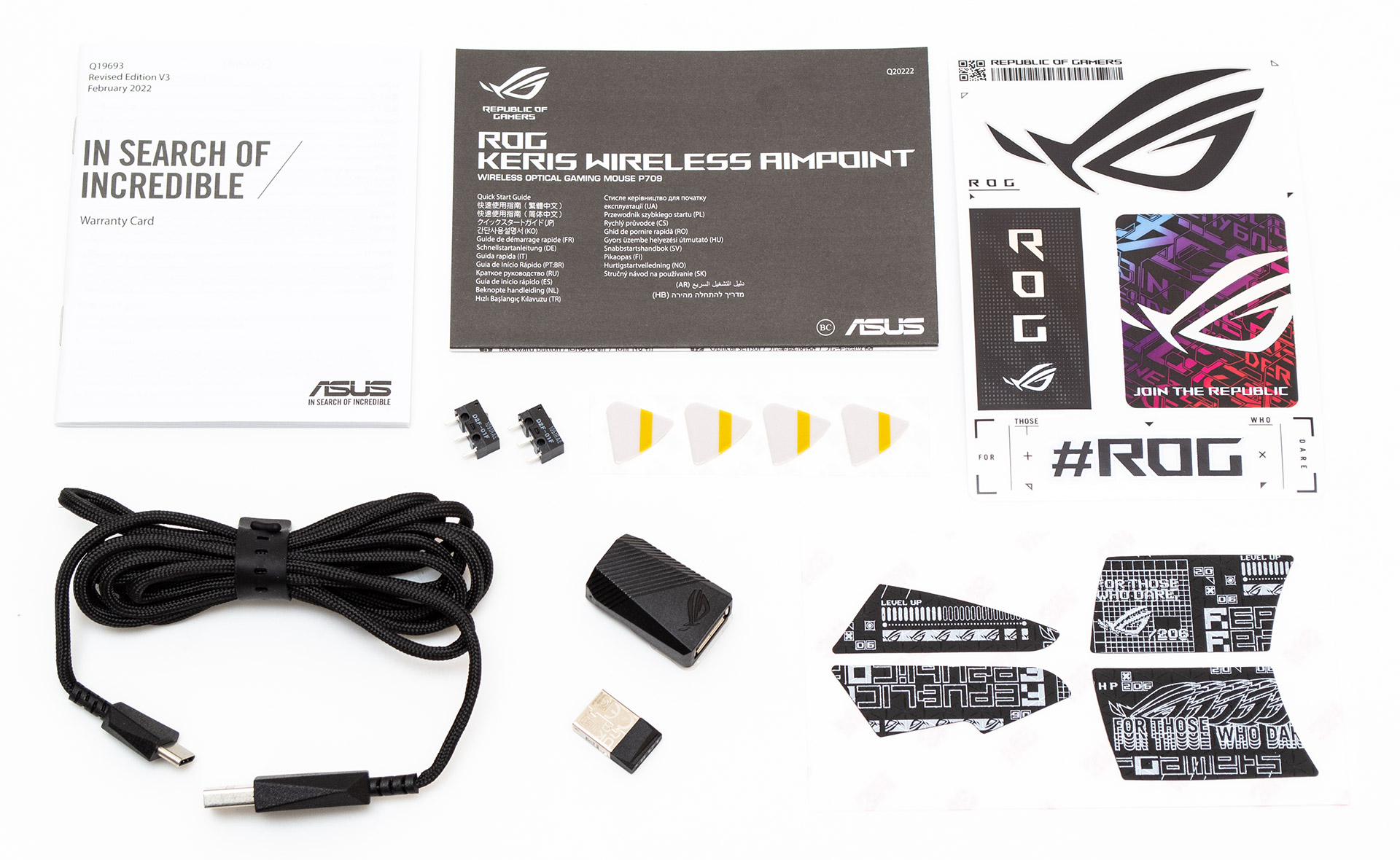 Asus rog keris wireless aimpoint