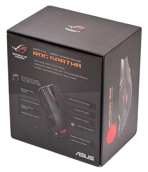 Asus rog spatha не работает лазер