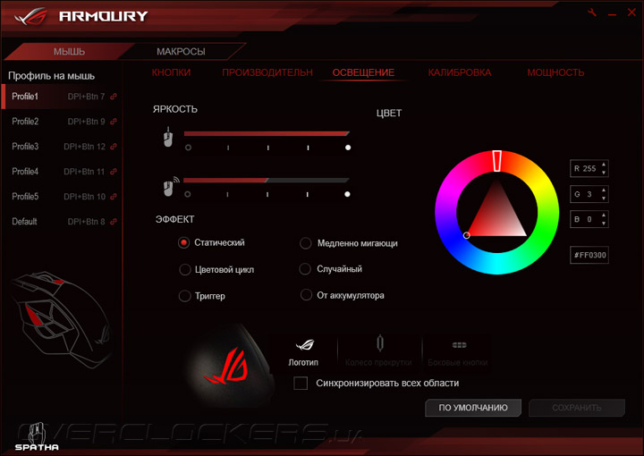 ASUS ROG Spatha