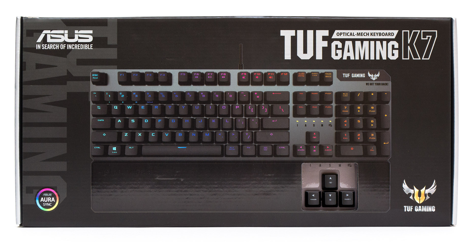 Как поменять подсветку на клавиатуре asus tuf gaming