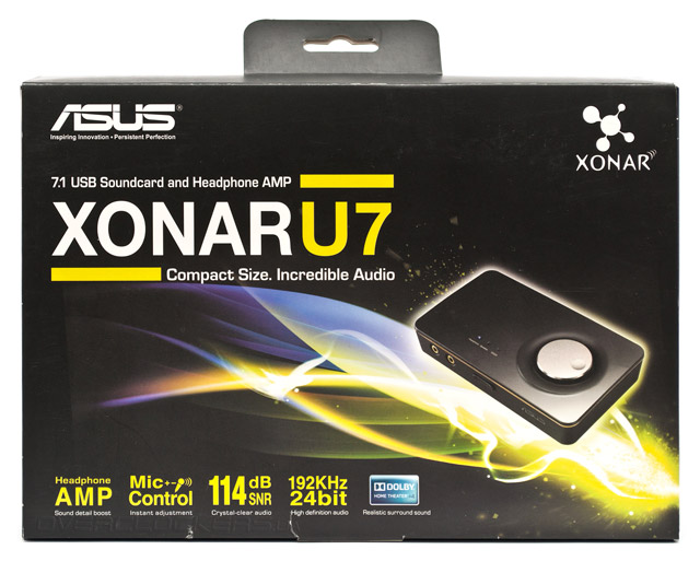 Asus xonar u7 не определяется