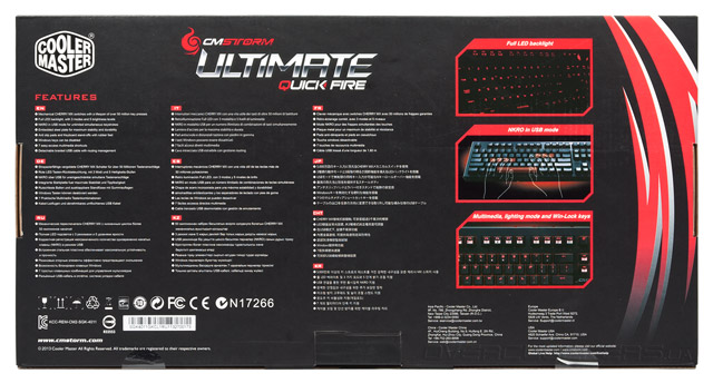 Cooler Master Storm QuickFire Ultimate