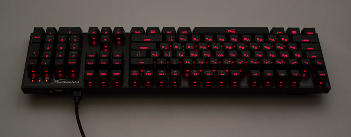 Как почистить клавиатуру hyperx alloy fps