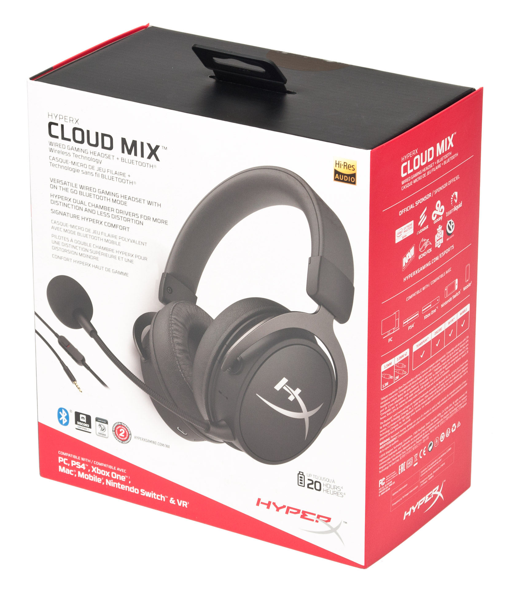 Hyperx cloud mix как подключить к компьютеру