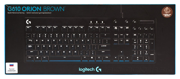 Logitech G610 Orion Brown