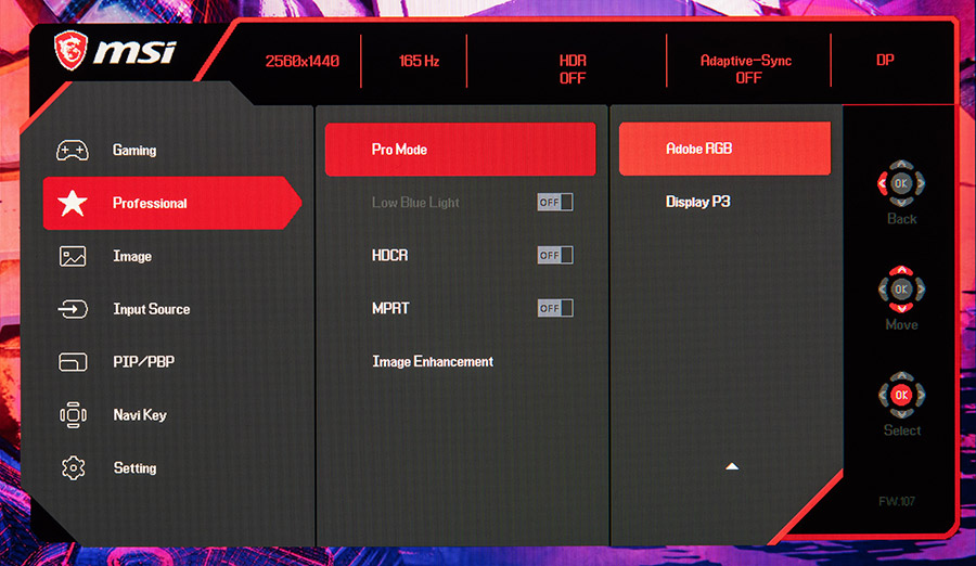 MSI G274QPF-QD