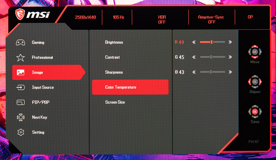 MSI G274QPF-QD