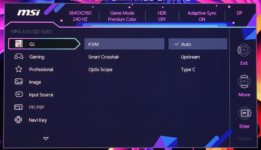 MSI MPG 321URX QD-OLED