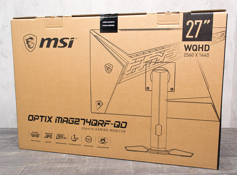 MSI Optix MAG274QRF-QD