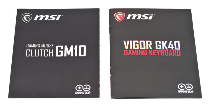 MSI Vigor GK40 Combo