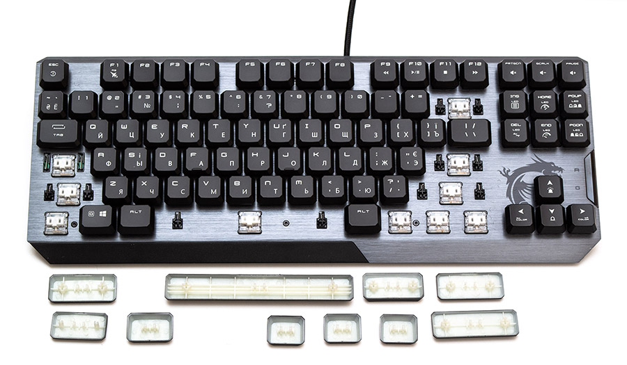 MSI Vigor GK50 Low Profile TKL