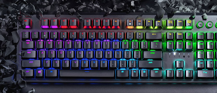 Как настроить подсветку на клавиатуре razer blackwidow