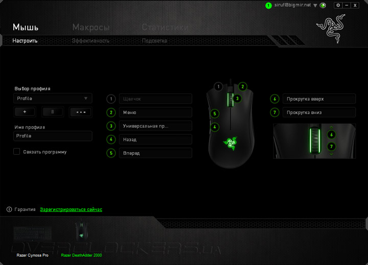 Razer DeathAdder 2000 DPI