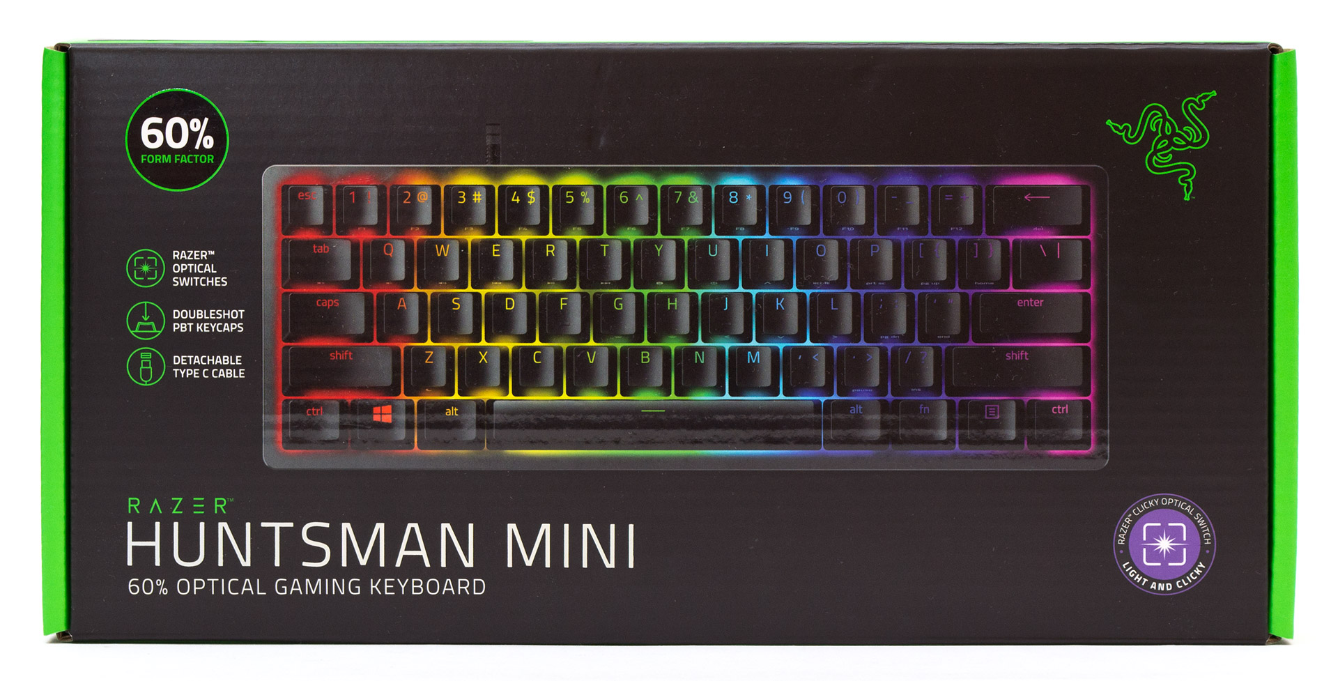 Как менять подсветку на клавиатуре razer huntsman mini