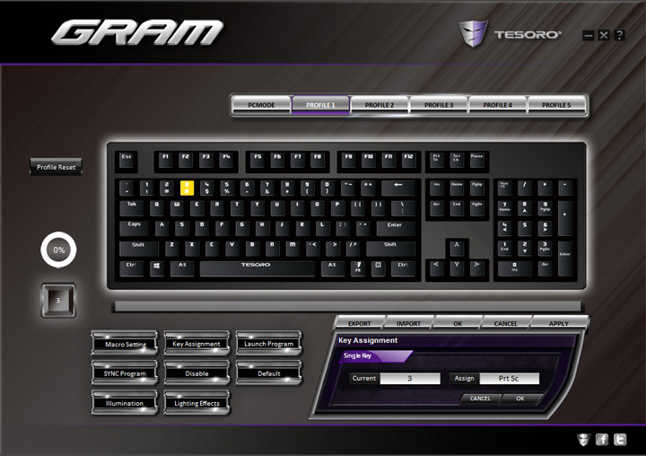 Tesoro Gram Spectrum