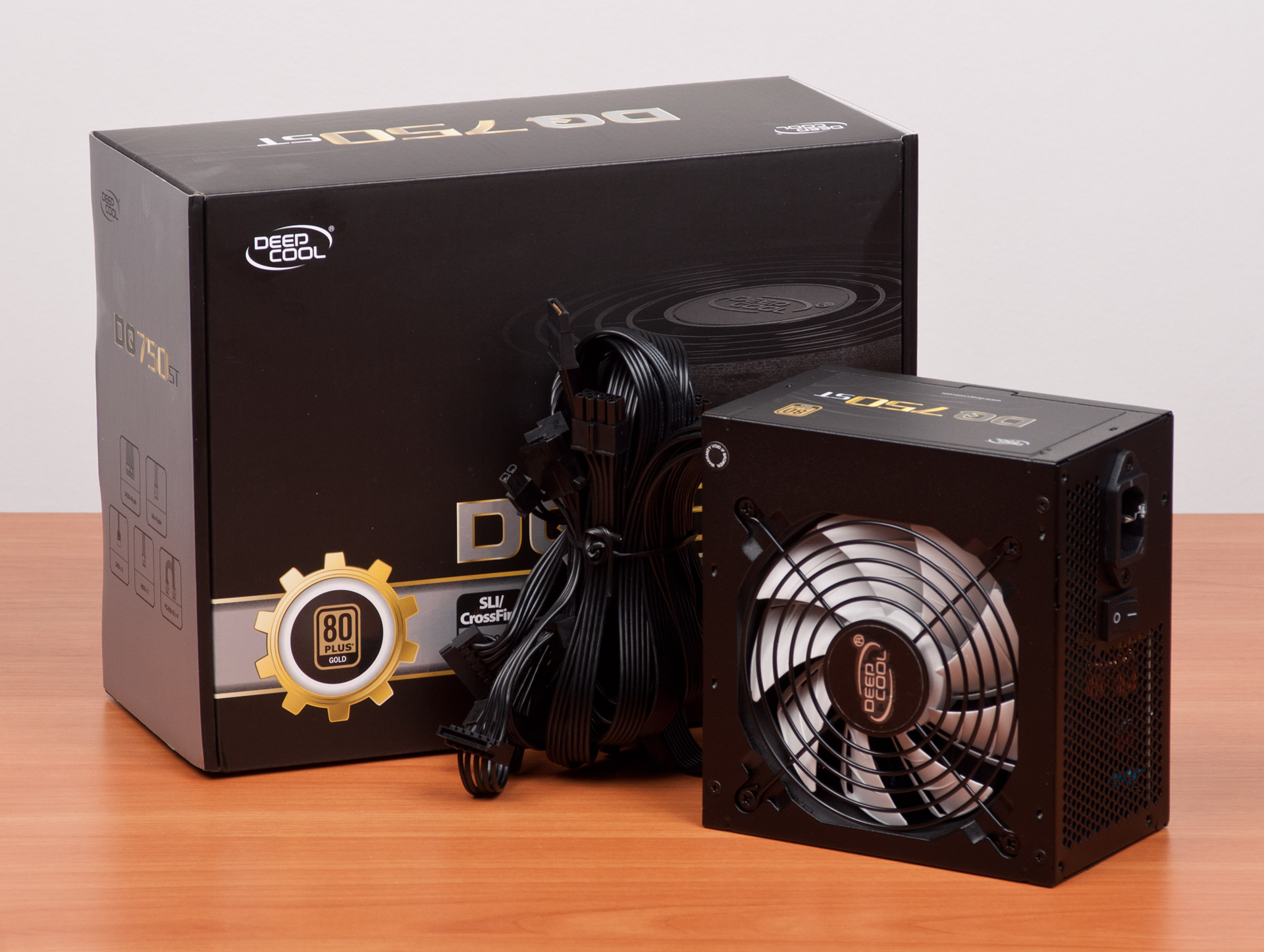 Блок питания deepcool dq st 750w обзор