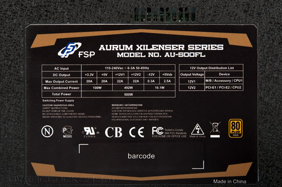 FSP Aurum Xilenser 500W (AU-500FL)