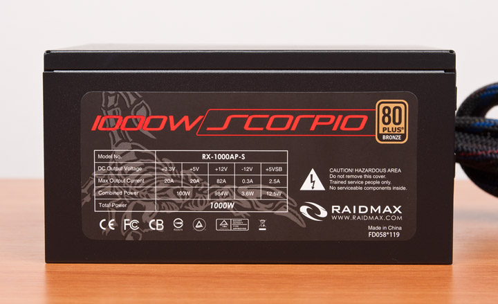 Raidmax Scorpio RX-1000AP-S