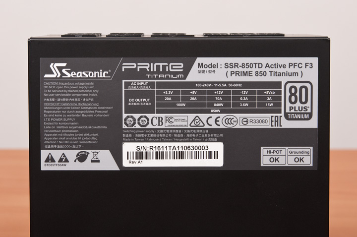 Seasonic Prime Titanium