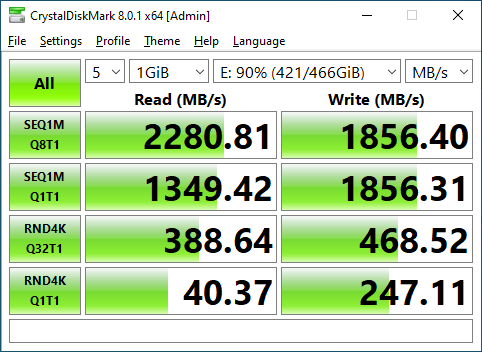 Crucial P2 500GB