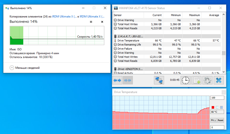 GoodRAM IRDM Ultimate X PCIe GEN 4 x4 NVMe M.2 1000GB