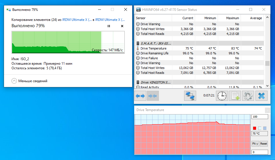 GoodRAM IRDM Ultimate X PCIe GEN 4 x4 NVMe M.2 1000GB