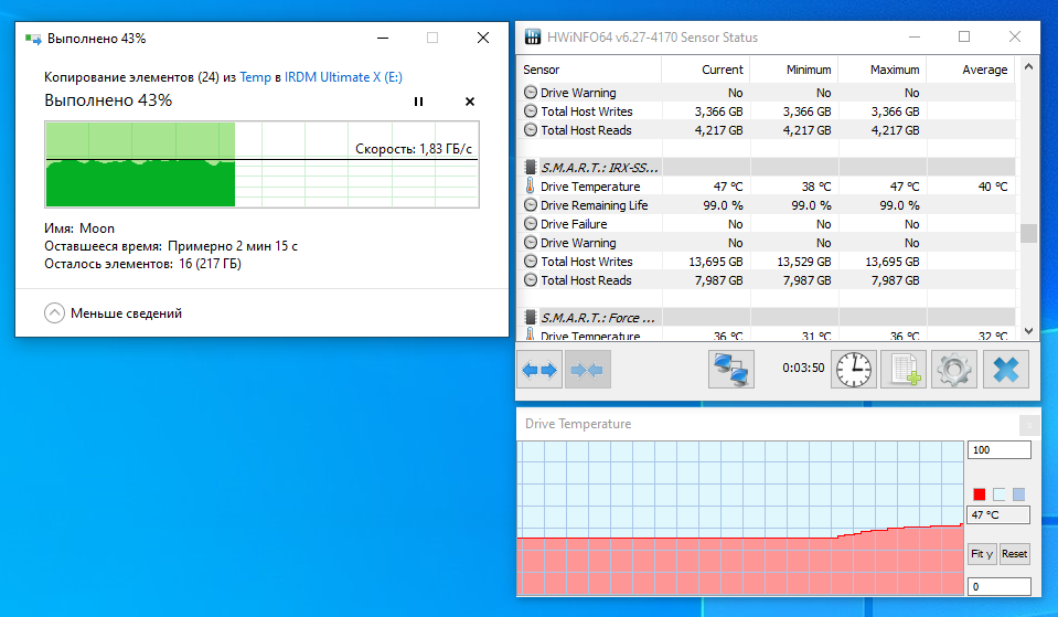 GoodRAM IRDM Ultimate X PCIe GEN 4 x4 NVMe M.2 1000GB