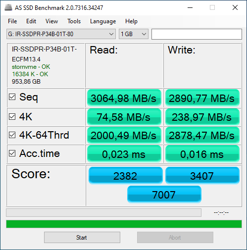 GoodRAM SSD IRDM M.2 1TB (IR-SSDPR-P34B-01T-80)