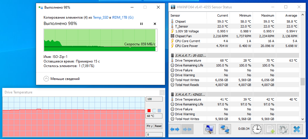 GoodRAM SSD IRDM M.2 1TB (IR-SSDPR-P34B-01T-80)