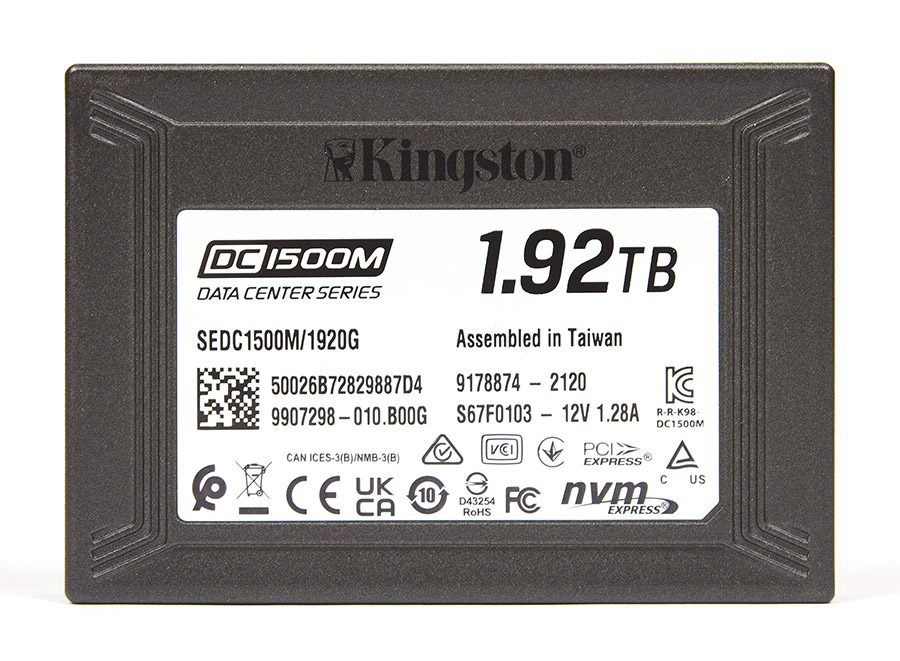 Kingston DC1500M U.2 NVMe SSD 1,92TB