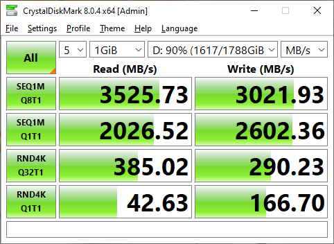 Kingston DC1500M U.2 NVMe SSD 1,92TB