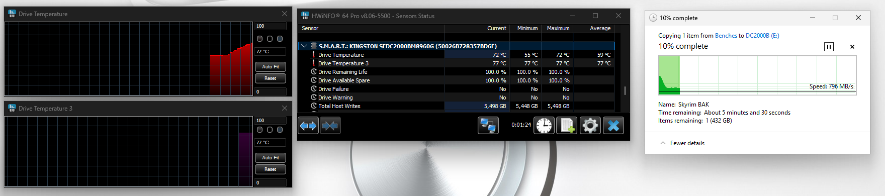 Kingston DC2000B 960GB