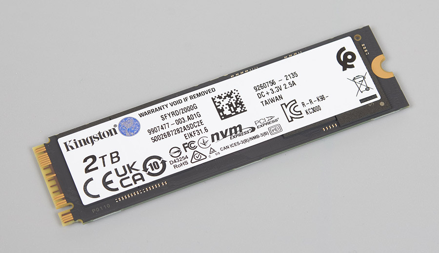 Kingston Fury Renegade PCIe 4.0 NVMe M.2 2TB