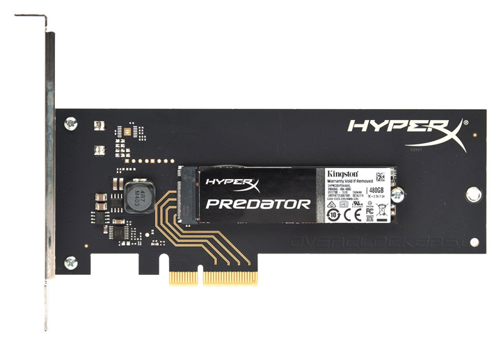 Kingston HyperX Predator PCIe 480GB (SHPM2280P2H/480G)