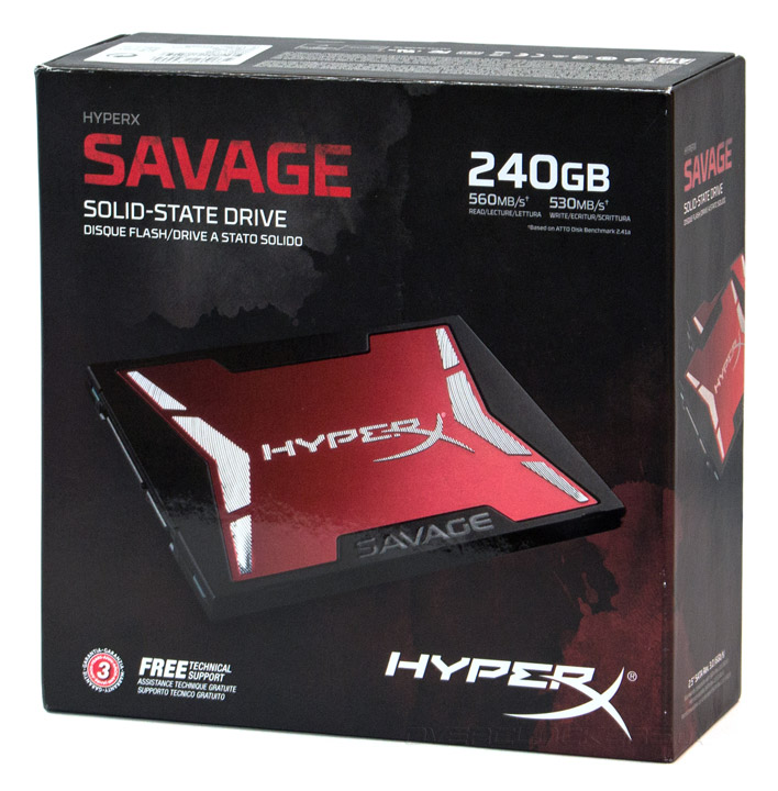 Kingston HyperX Savage SSD 240GB (SHSS3B7A/240G)