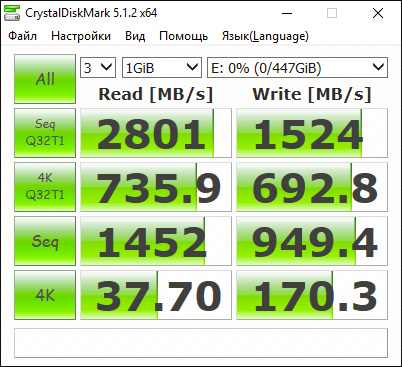 Kingston KC1000 NVMe PCIe SSD 480GB