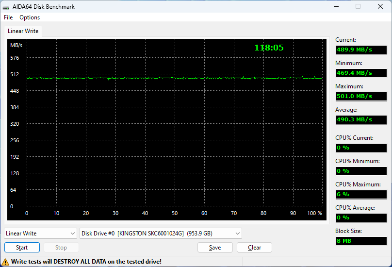 Kingston KC600 1024GB